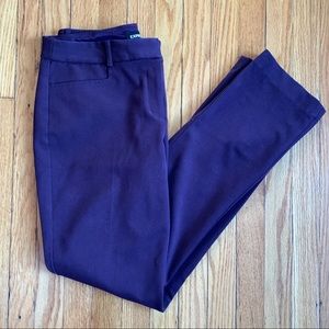 EXPRESS Mid Rise Straight Leg Columnist Pant